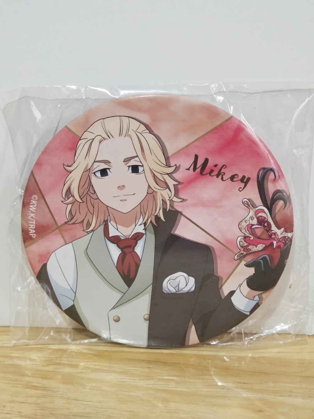 *4 for $20* Tokyo Revengers - Manjiro Sano Mikey Can Badge Pin Button